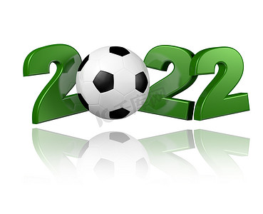 2022黑色摄影照片_足球 2022 设计