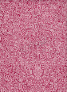 织物质地 XXXL 佩斯利印度中东粉红色旧复古