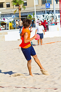 《第19届沙滩手球联赛加的斯》