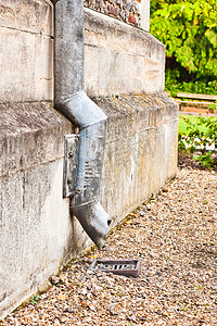 排水管摄影照片_排水管