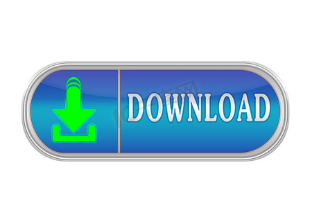 带有象形图和“DOWNL”字样的大容量蓝色按钮