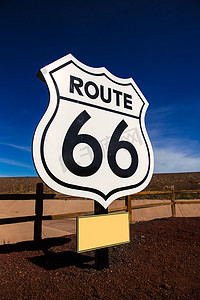 美国亚利桑那州 66 号公路路标
