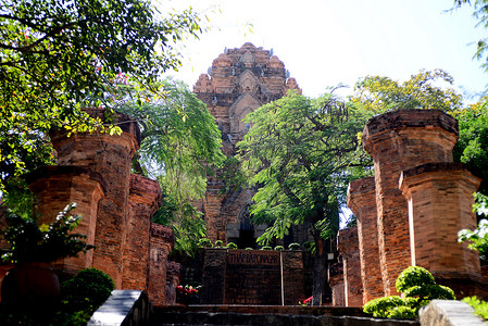 ba摄影照片_Ponagar 塔 (Thap Ba Po Nagar)