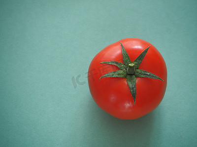 红番茄特写。