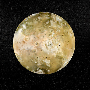 Io 星球 - 3D 渲染
