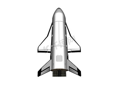 太空星际摄影照片_航天飞机飞过太空