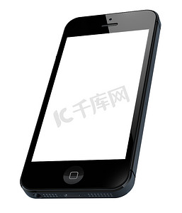 iphone界面图标摄影照片_新的现代智能手机