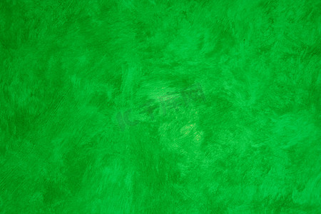 绿色人造彩绘墙