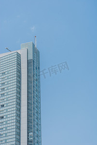 东京涩谷区的摩天大楼和商业大楼