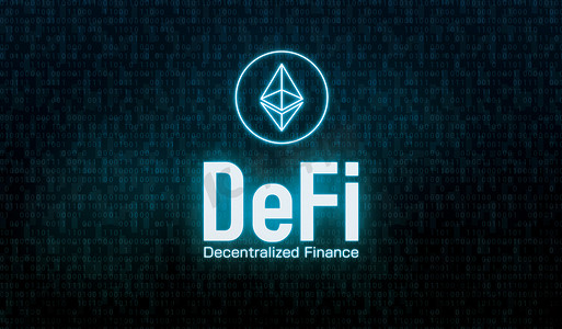 DeFi（去中心化金融）概念横幅插图