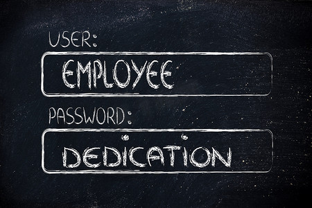 “用户Employee，密码Dedication”