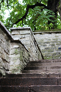 老石摄影照片_老石台阶