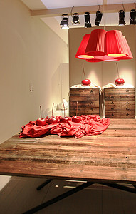 室内设计摄影照片_“Salone del Mobile，国际家具配件”