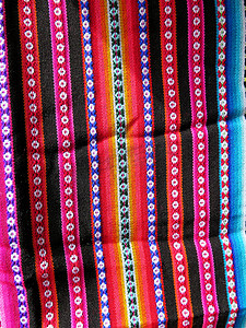 南美印第安梭织面料
