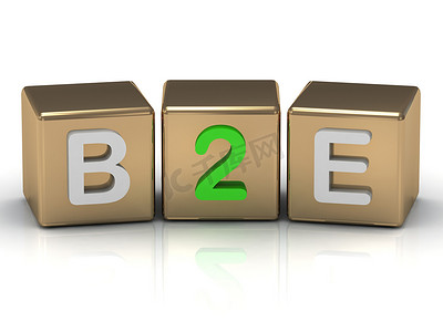 金立方体上的 B2E 企业对员工符号