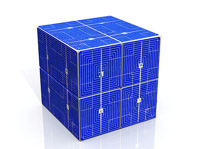 太阳能电池立方体