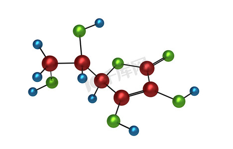 维生素 C 分子