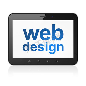 网页设计理念： tablet pc 计算机上的网页设计