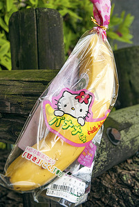 日本的 hello kitty 品牌香蕉