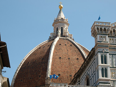 佛罗伦萨圣母百花大教堂的巨大圆顶