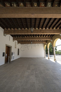 意大利 Spilimbergo 的凉廊宫殿。