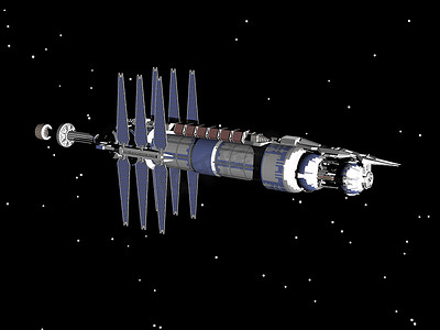空间站和太空飞船