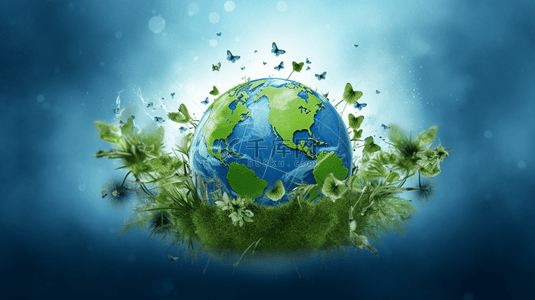 地球环保背景图片_节能环境保护环保主题