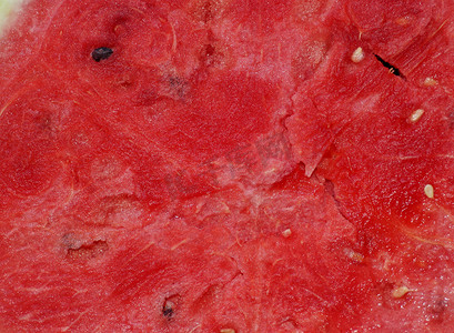 肉是多汁的西瓜特写作为背景