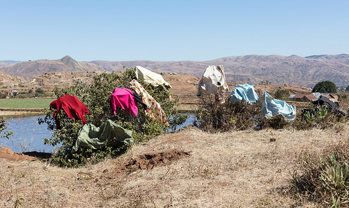 洗衣日，马达加斯加