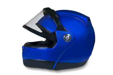 带凸起玻璃的摩托车头盔