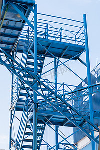 工业金属楼梯