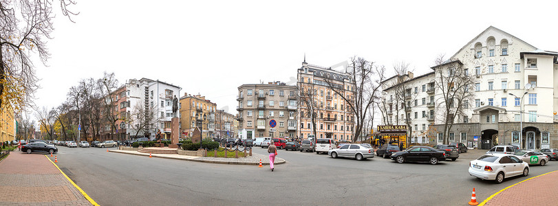 基辅的 Zolotovorotskaya 大街