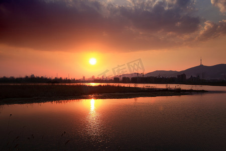 风景摄影照片_“风景、湿地、湖泊”