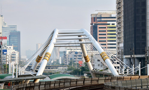 曼谷公共交通之间的桥梁连接