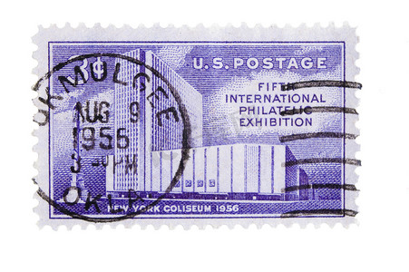 复古美国邮票