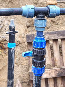 PVC管的三通接头。