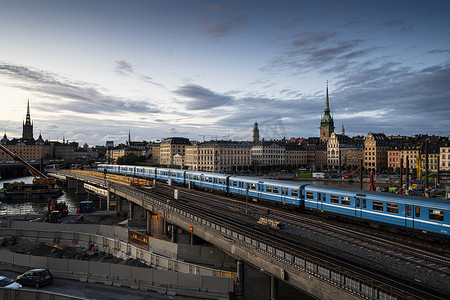 斯德哥尔摩的地铁列车