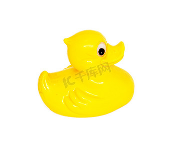 黄黑色摄影照片_塑料黄鸭玩具