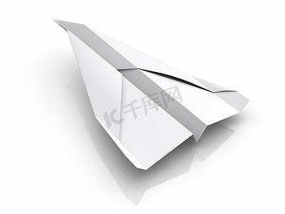 折纸飞机摄影照片_纸飞机飞机