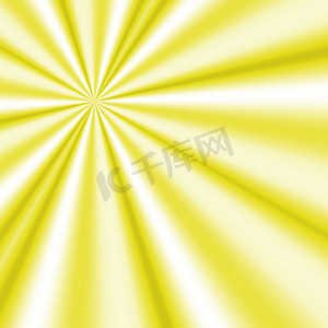 生成的黄色太阳光线解剖空间