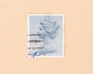 英国-大约 1980 年： 在 United Kingd 打印的邮票