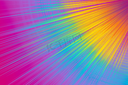 创意几何线条摄影照片_具有彩色线条的几何抽象背景