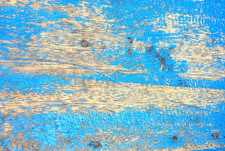 蓝色木板背景摄影照片_蓝色木板背景