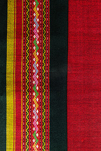 “泰国丝绸图案，泰国手工制品”
