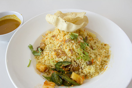 印度 Nasi Briyani 米饭