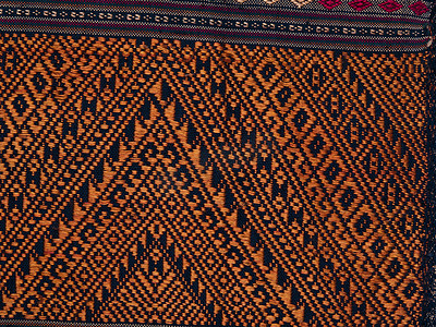 传统泰国手工织物纹理背景