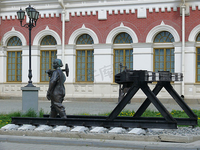 铁路工程师纪念碑-叶卡捷琳堡