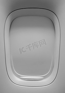 飞机窗户关闭纹理背景。