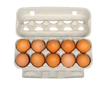 十几个摄影照片_纸箱中的十几个鸡蛋