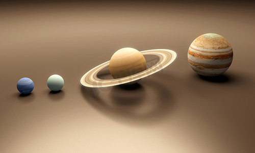 行星海王星天王星土星和木星